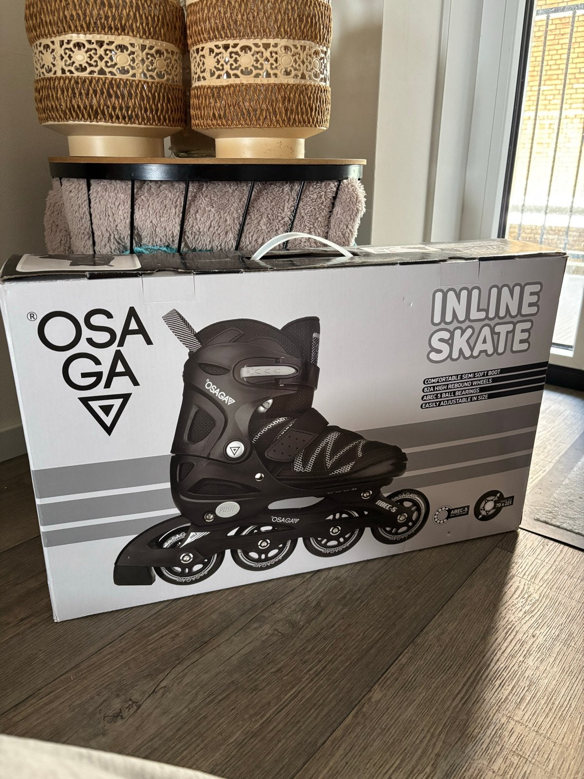 Osaga Inline Skates - Verstelbaar Maat 38-41, Sport en Fitness, Schaatsen, Ophalen of Verzenden, Nieuw, Overige typen, Overige merken