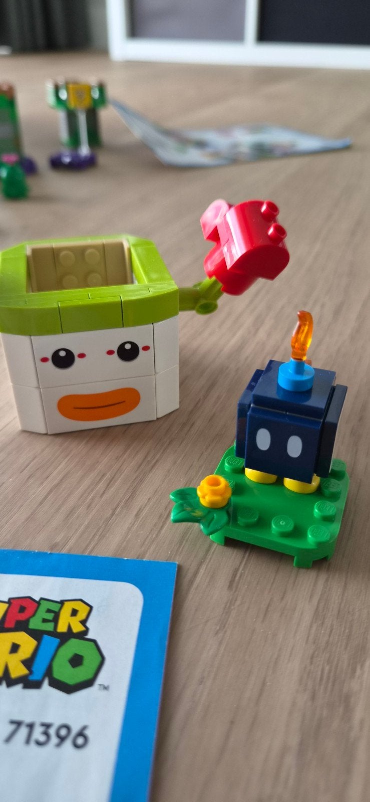 LEGO Super Mario 71396 Bowser Jr. uitbreidingsset+extra, Ophalen of Verzenden, Zo goed als nieuw