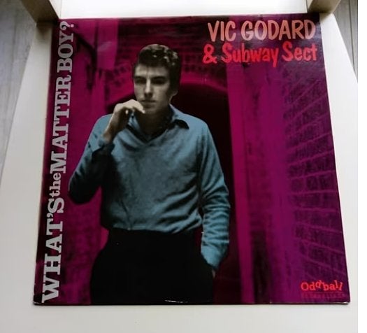 original lp-vic Godard & subway sect-whats the matter boy, LP, Overige genres, Ophalen of Verzenden, Zo goed als nieuw