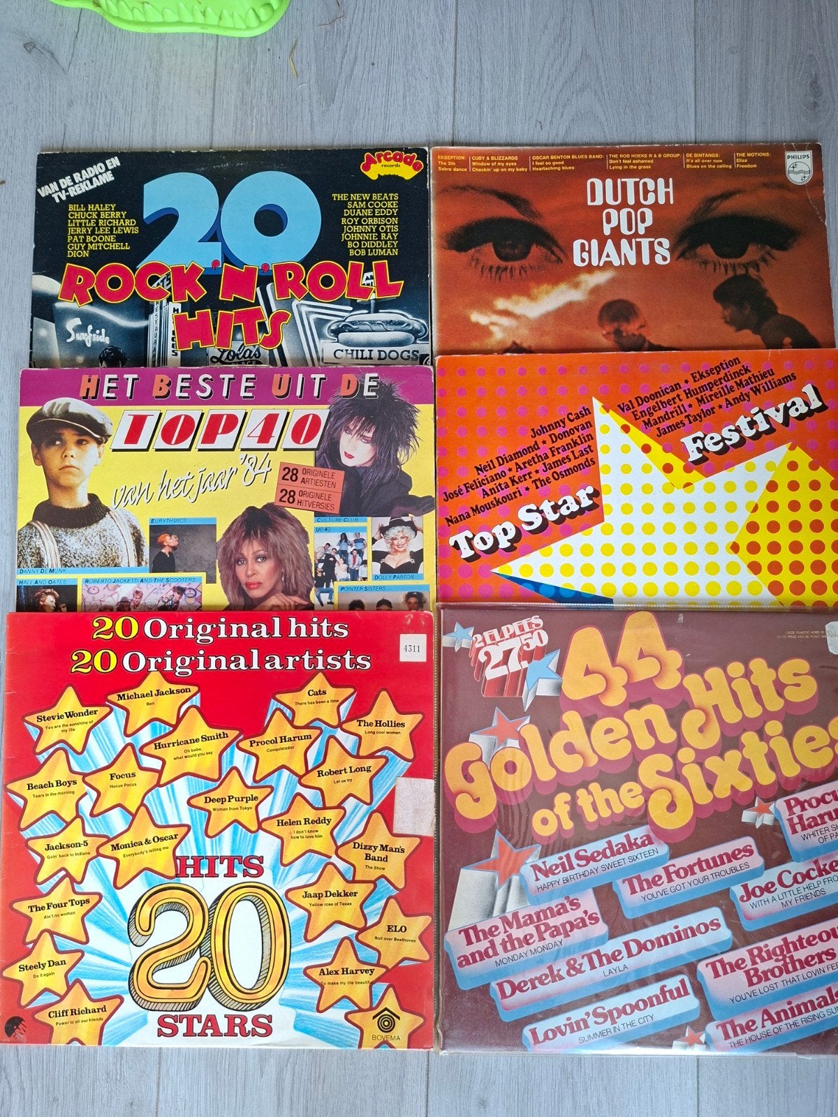 verzamel lp s jaren 60 70 80, Cd's en Dvd's, Vinyl | Verzamelalbums, Ophalen of Verzenden, Gebruikt, 12 inch, Pop