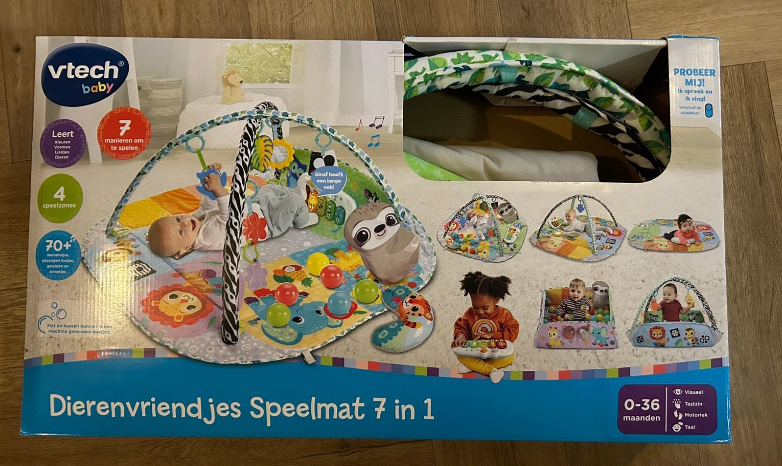 Baby speelmat, Ophalen, Gebruikt
