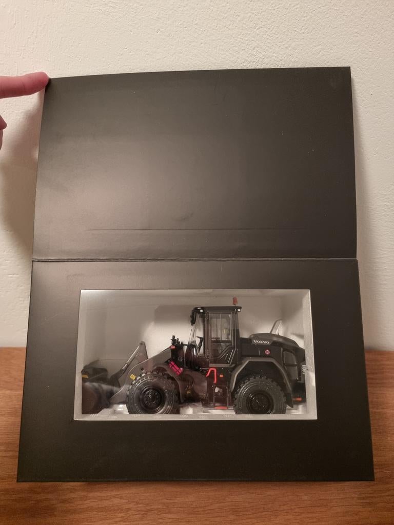Volvo L60H Zwart AT Collections, Ophalen of Verzenden, Nieuw, Tractor of Landbouw, Overige merken