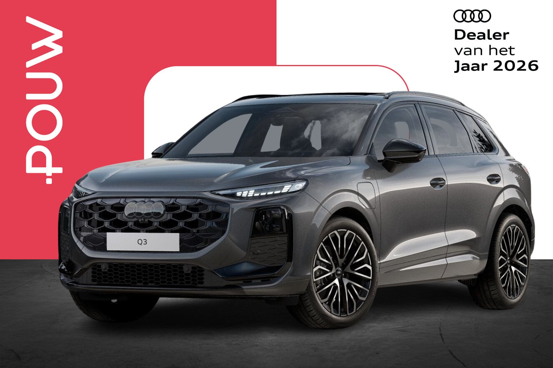 Audi Q3 1.5 e-hybrid 272pk S Edition | Panoramadak | Trekhaa, 12 maanden, 1800 kg, 1498 cc, 4 cilinders
