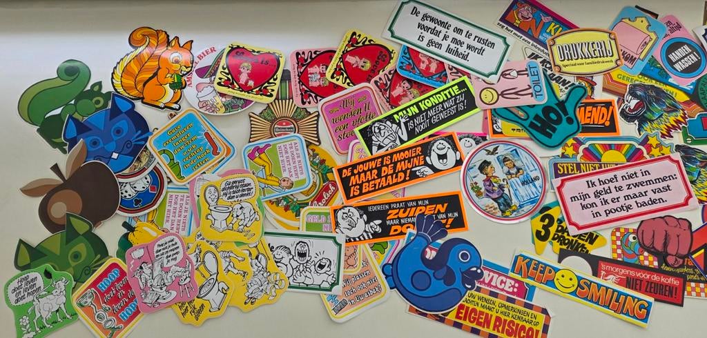 Diverse stickers, Ophalen, Meerdere stickers