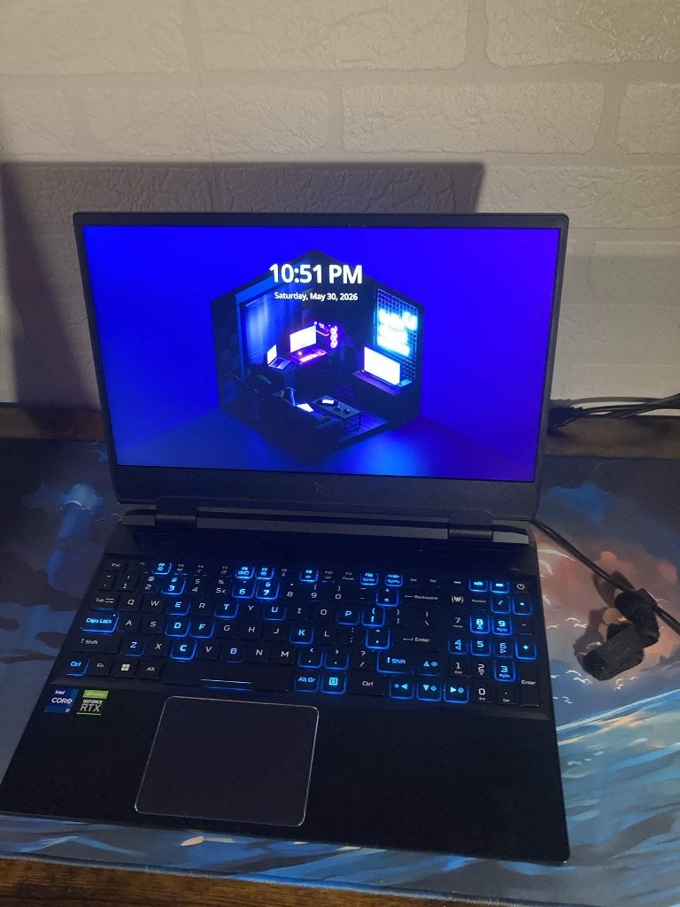 Acer Gaming laptop met RTX 3070TI en 2tb nvme, Computers en Software, Windows Laptops, Met videokaart, Qwerty, Zo goed als nieuw