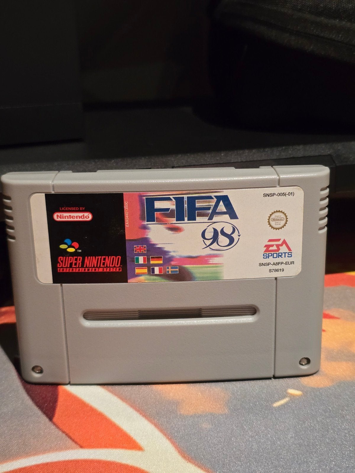 FIFA 98 SNES, Spelcomputers en Games, Ophalen of Verzenden, Zo goed als nieuw, Sport, 3 spelers of meer