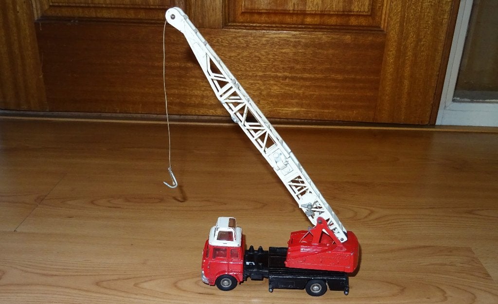 Dinky Toys Jones Fleetmaster Cantilever 150T Crane., Ophalen of Verzenden, Gebruikt, Auto, Dinky Toys