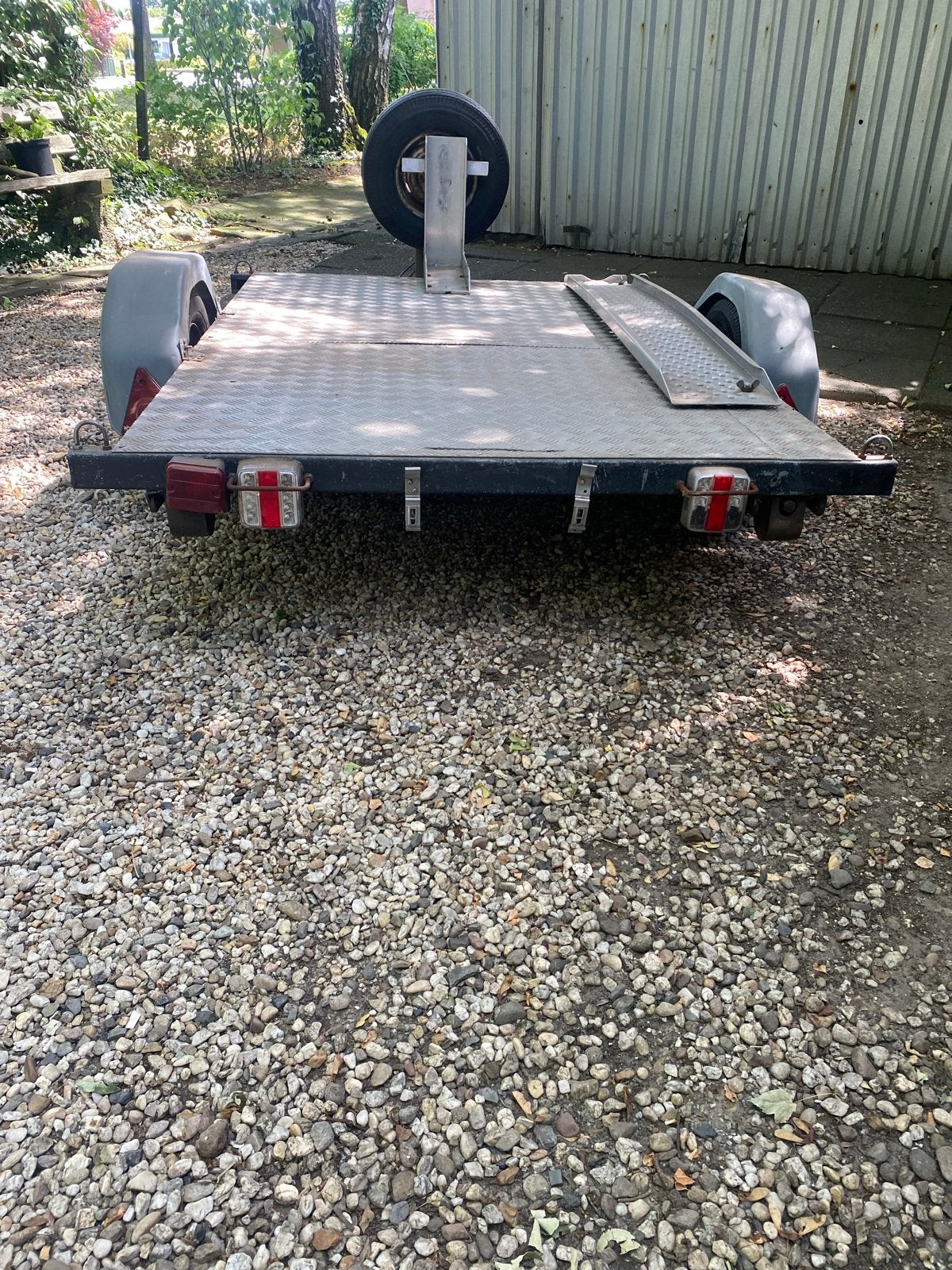 Aanhangwagen voor motor of kleine lading, Ophalen, Gebruikt