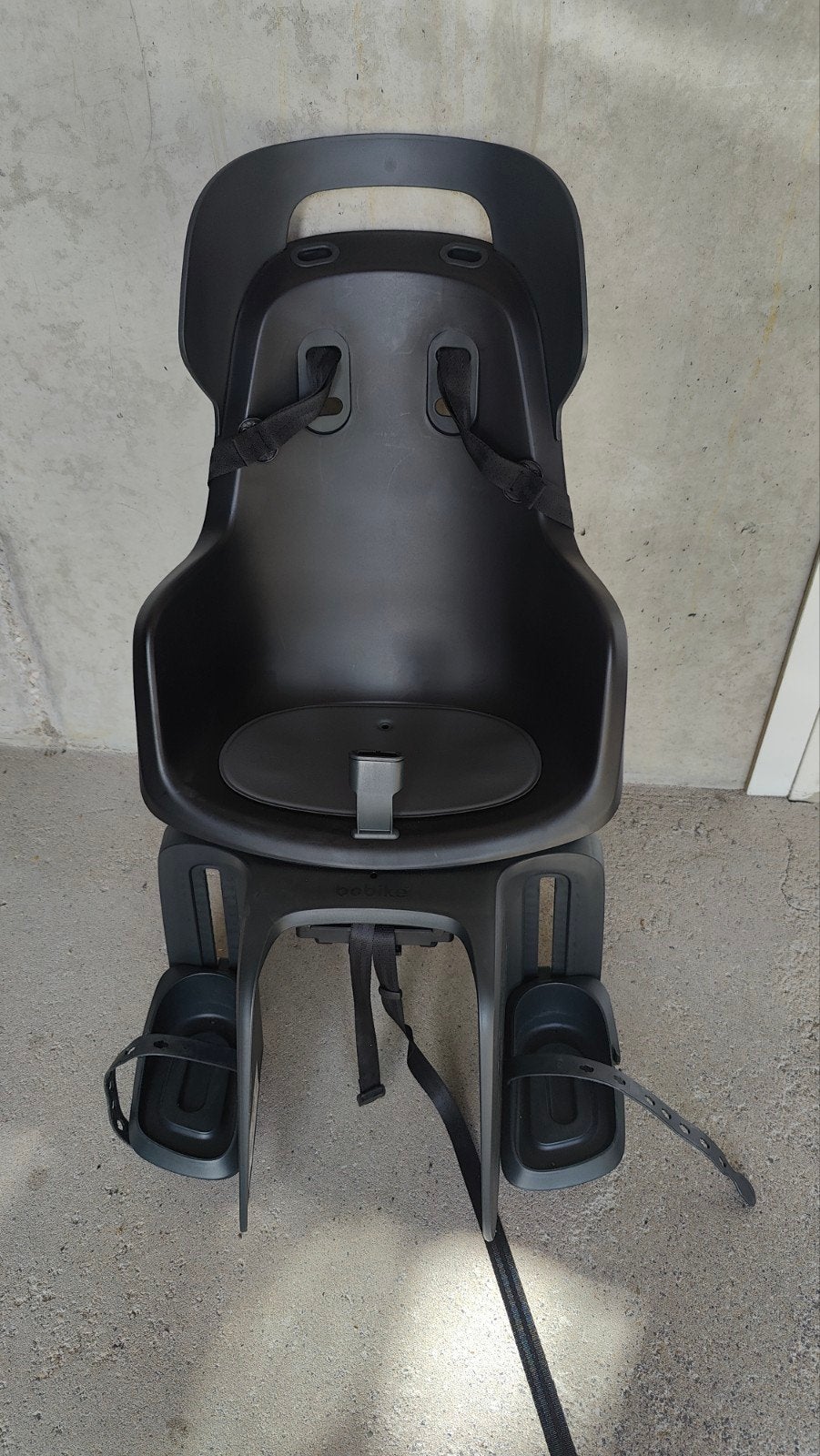 Bobike Go Maxi MIK HD Fietsstoeltje Achter Urban Black, Ophalen, Achterzitje, 9 t/m 36 kg, Bobike