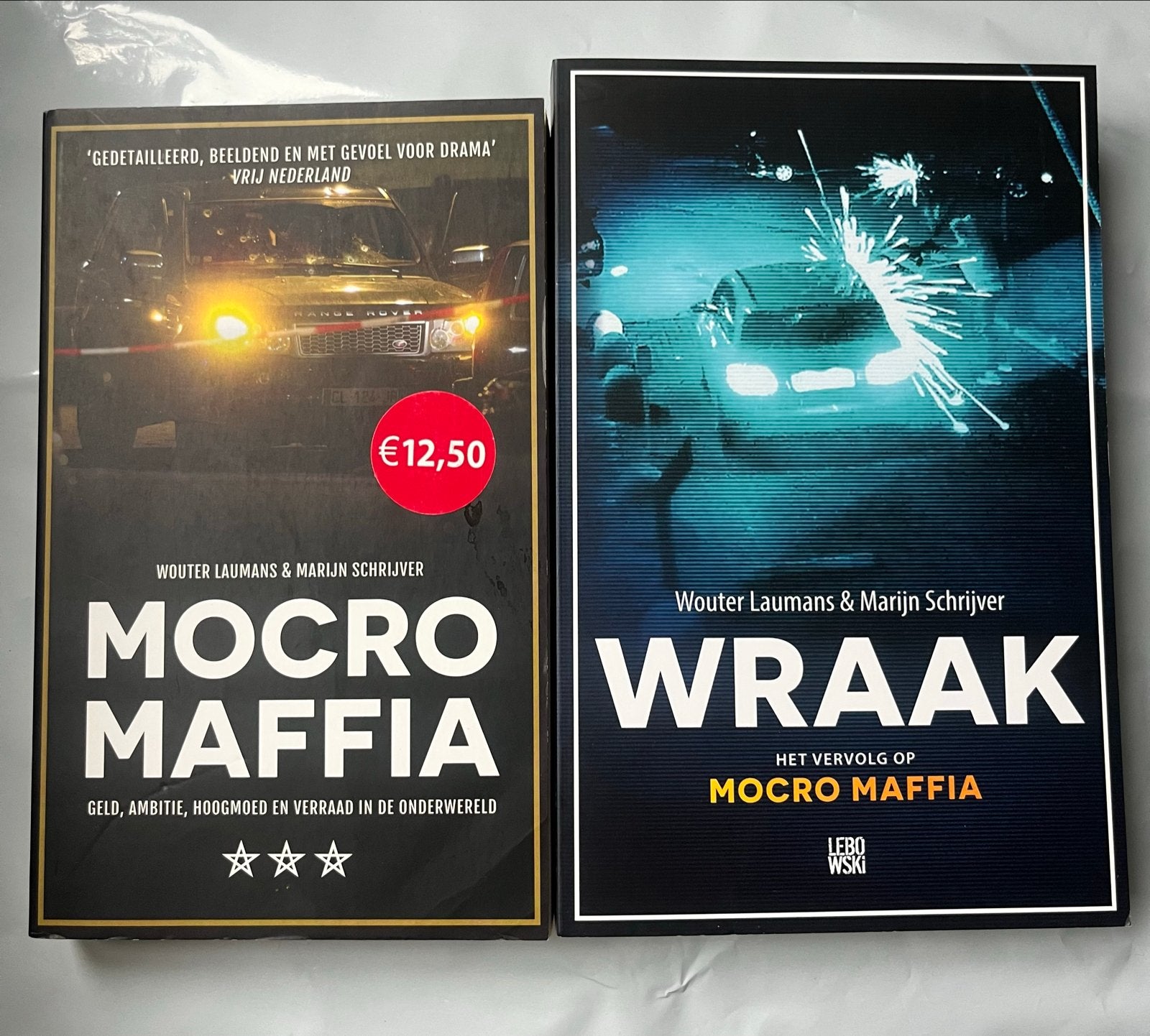 Mocro Maffia & Wraak - Wouter Laumans & Marijn Schrijver, Boeken, Ophalen of Verzenden, Zo goed als nieuw