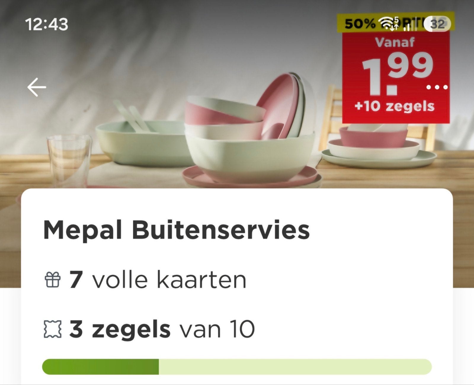 Digitale Plus mepal buitenservies zegels, Plus, Verzenden