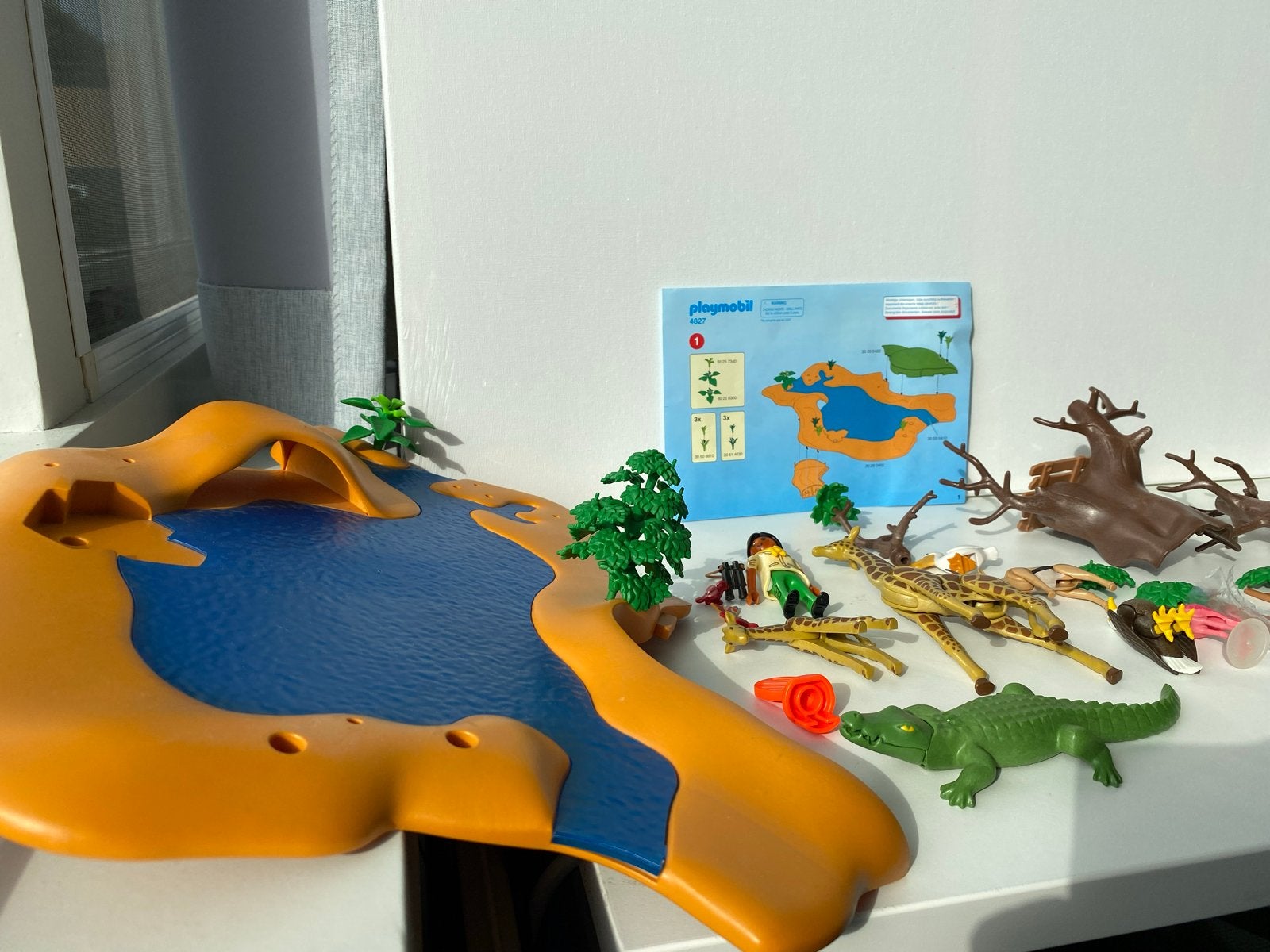 Playmobil Wild Life Set 4827 - Afrikaanse Waterplaats, Ophalen, Wild life, Complete set, Overige typen