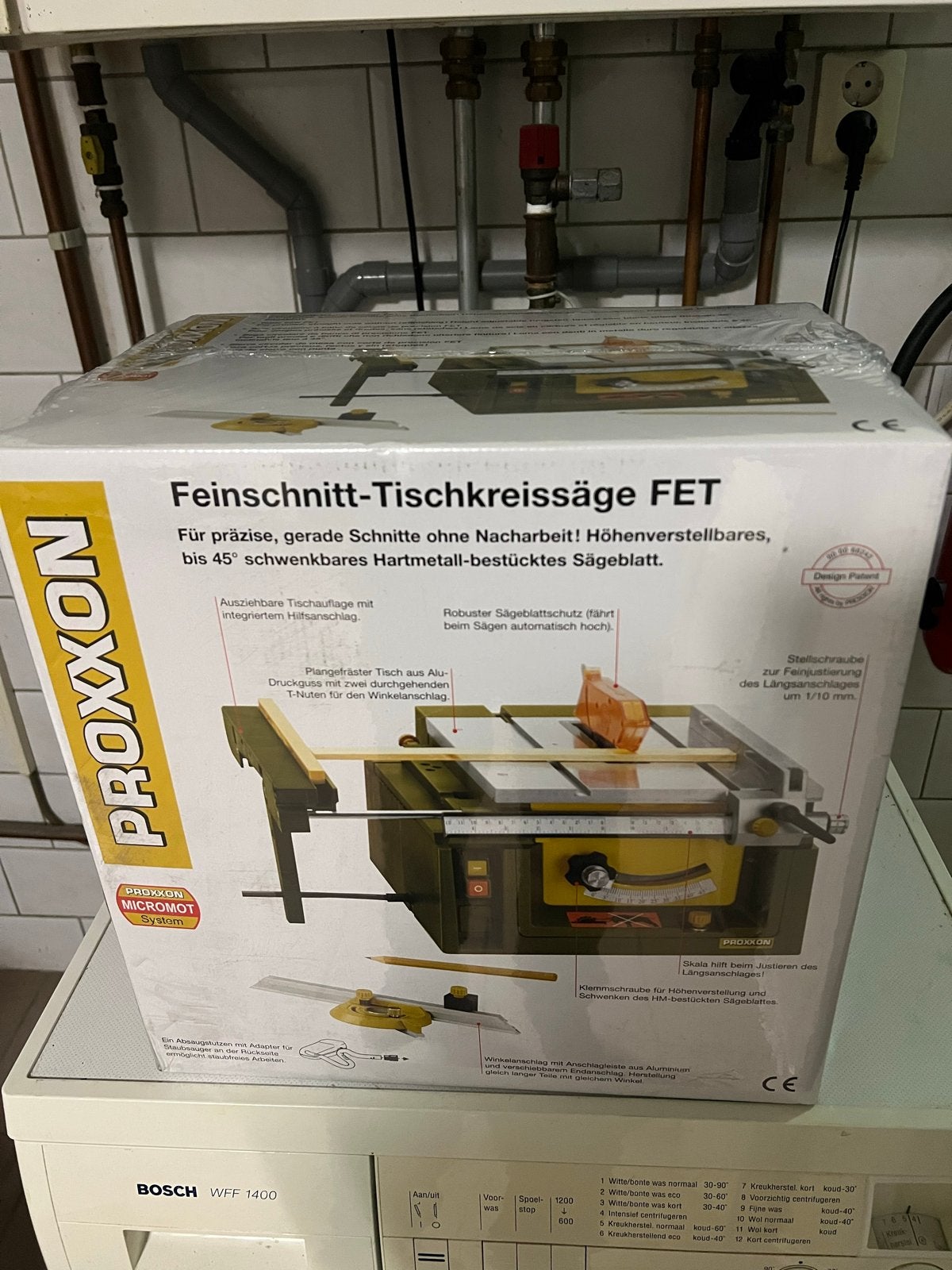 Proxxon FET zaagmachine - Nieuw en ongebruikt, Ophalen, 70 mm of meer, Overige typen, Nieuw