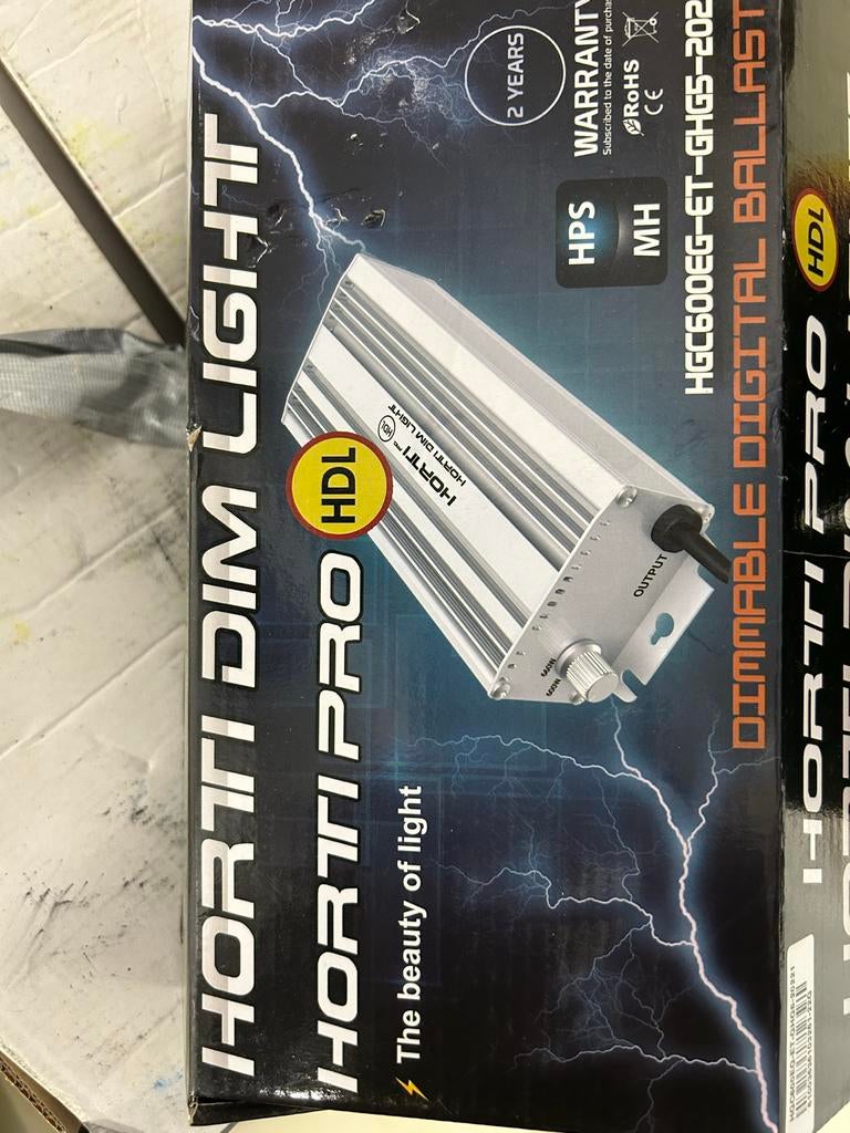 HORTI PRO DIM LIGHT Dimbare Digitale Ballast HPS/MH, Tuin en Terras, Kweekspullen, Nieuw, Kweeklamp, Ophalen of Verzenden