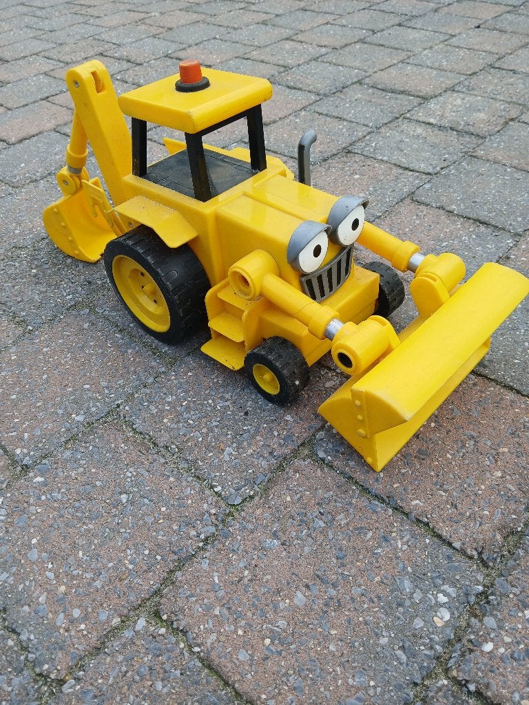 Grote Bob de bouwer scoop graafmachine, Ophalen of Verzenden, Gebruikt