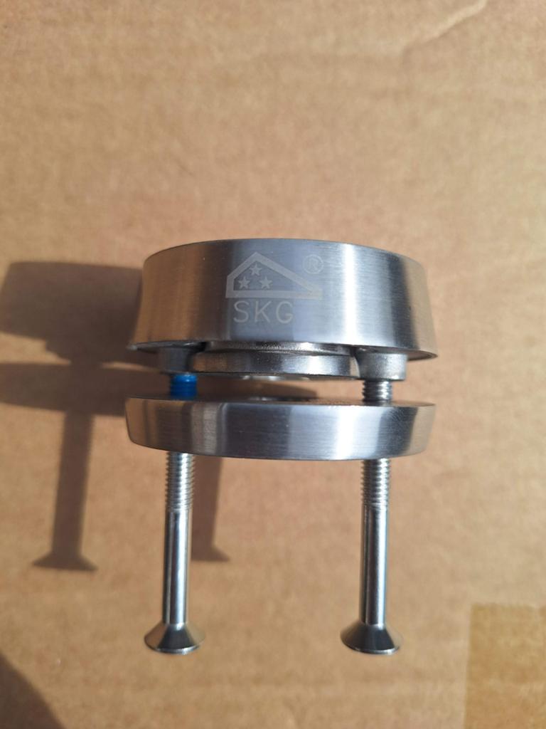 SKG RVS Deurbeslag Set, Ophalen of Verzenden, Nieuw, Rvs, Slot