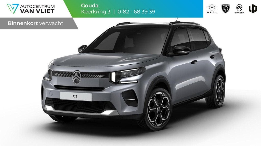 Citroen C3 1.2 Turbo 100pk Max | Navigatie | Achteruitrij Ca, Auto's, Citroën, Voorwielaandrijving, 1199 cc, Met garantie (alle)