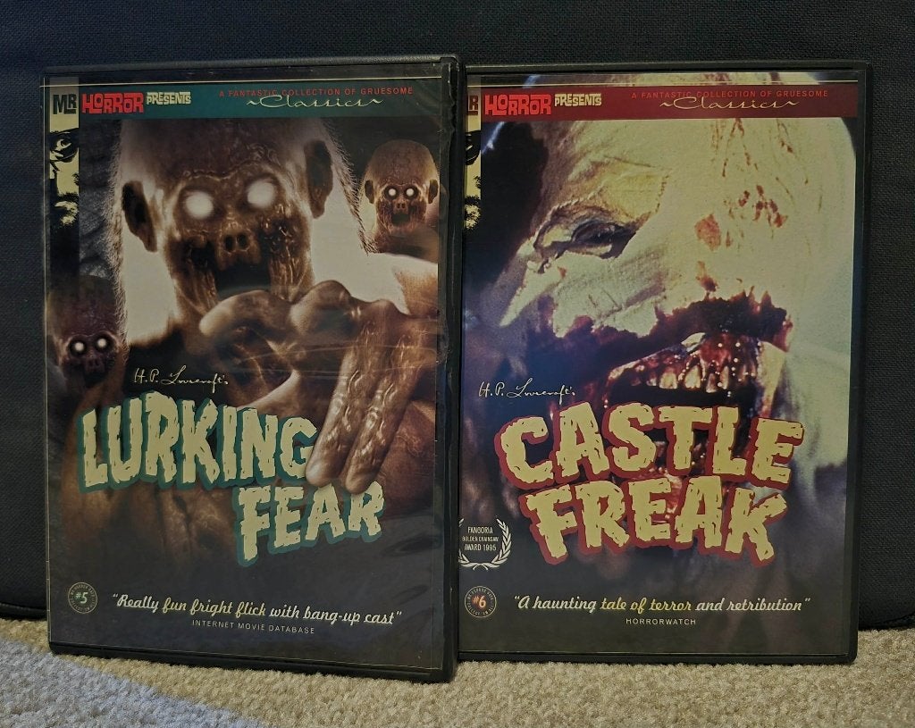 HP Lovecraft - Lurking Fear / Castle Freak (1994-1995), Vanaf 16 jaar, Ophalen of Verzenden, Zo goed als nieuw, Monsters