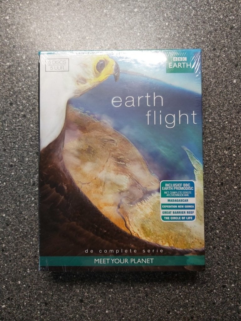 EARTH FLIGHT DE COMPLETE SERIE 5 DVD NIEUW, Alle leeftijden, Ophalen of Verzenden, Nieuw in verpakking, Natuur