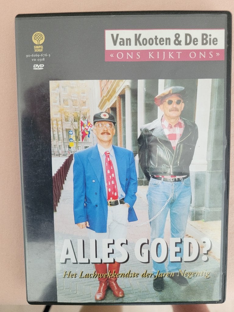 DVD  Koot en Bie  Alles goed?, Alle leeftijden, Ophalen of Verzenden, Zo goed als nieuw, Stand-up of Theatershow