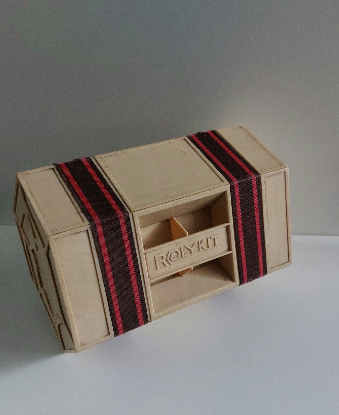 Vintage Rolykit opbergdoos, Doe-het-zelf en Verbouw, Ophalen of Verzenden, Gebruikt