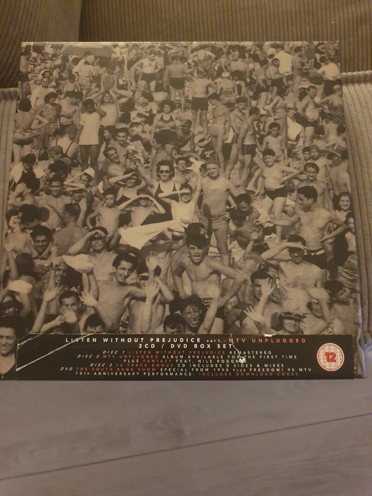 George Michael - Listen Without Prejudice Vol. 1 deluxe box, Cd's en Dvd's, Ophalen of Verzenden, Zo goed als nieuw, Boxset, Inclusief DVD