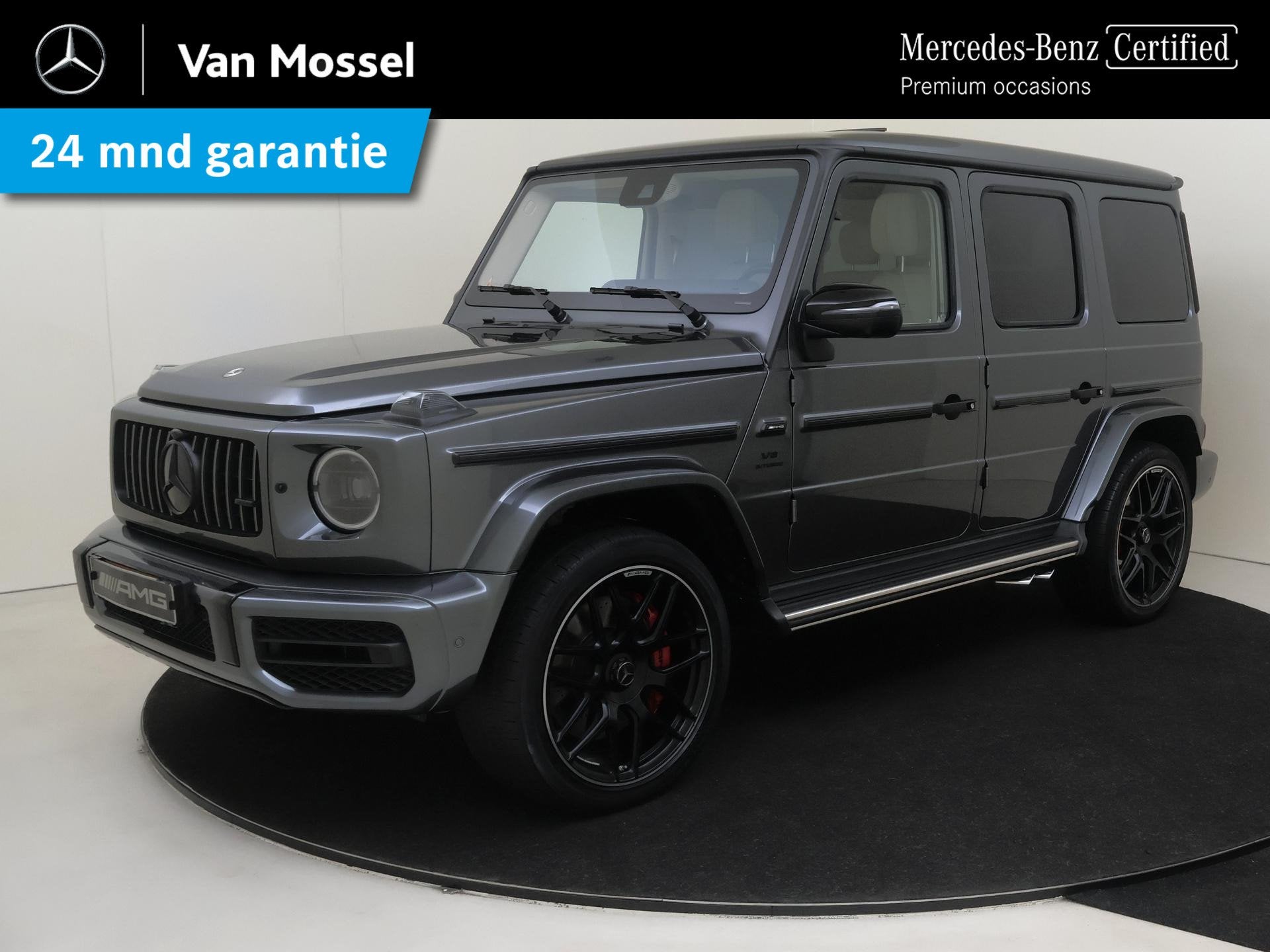 Mercedes-Benz G-klasse 63 MANUFAKTUR Grafiet /Massage stoele, Stof, Gebruikt, G-Klasse, Origineel Nederlands