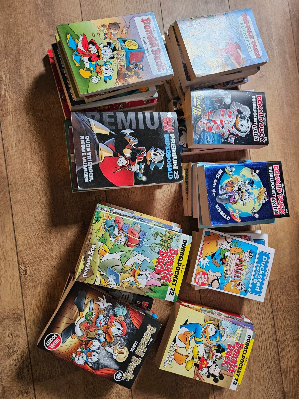 Donald duck pocket enkel en dubbel pockets 45 stuks, Ophalen of Verzenden, Nieuw