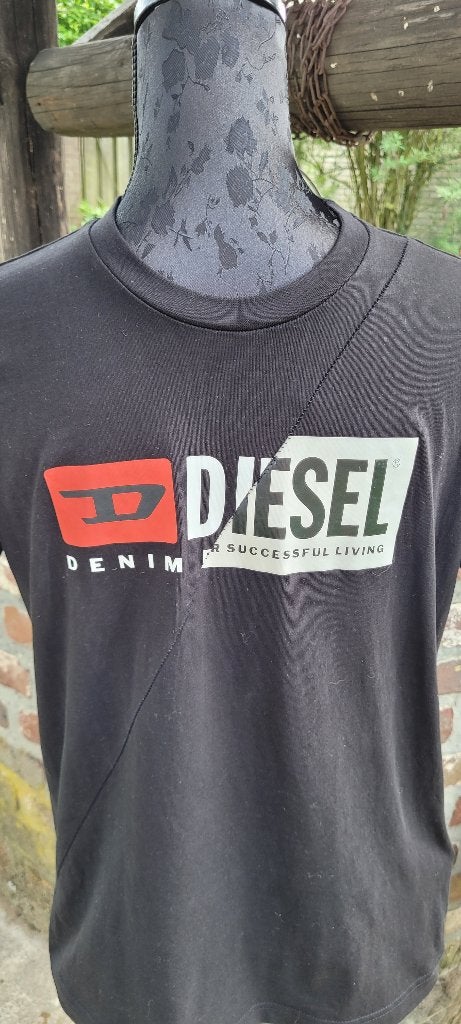 DIESEL zwart origineel diesel shirt maat M Nieuw, Maat 38/40 (M), Zwart, Nieuw, Ophalen of Verzenden