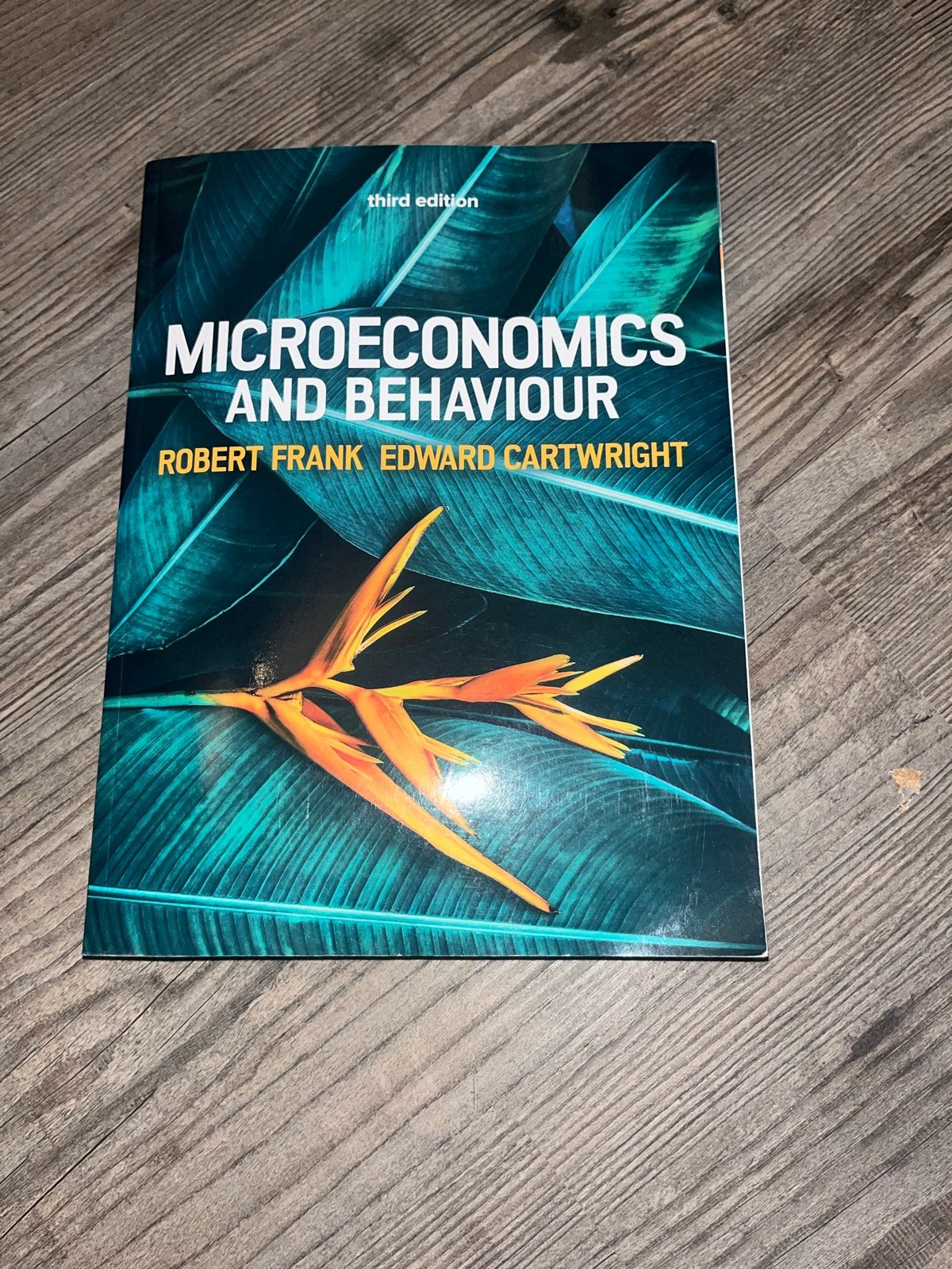 Microeconomics and Behaviour Third edition, Ophalen, Beta, Zo goed als nieuw, WO