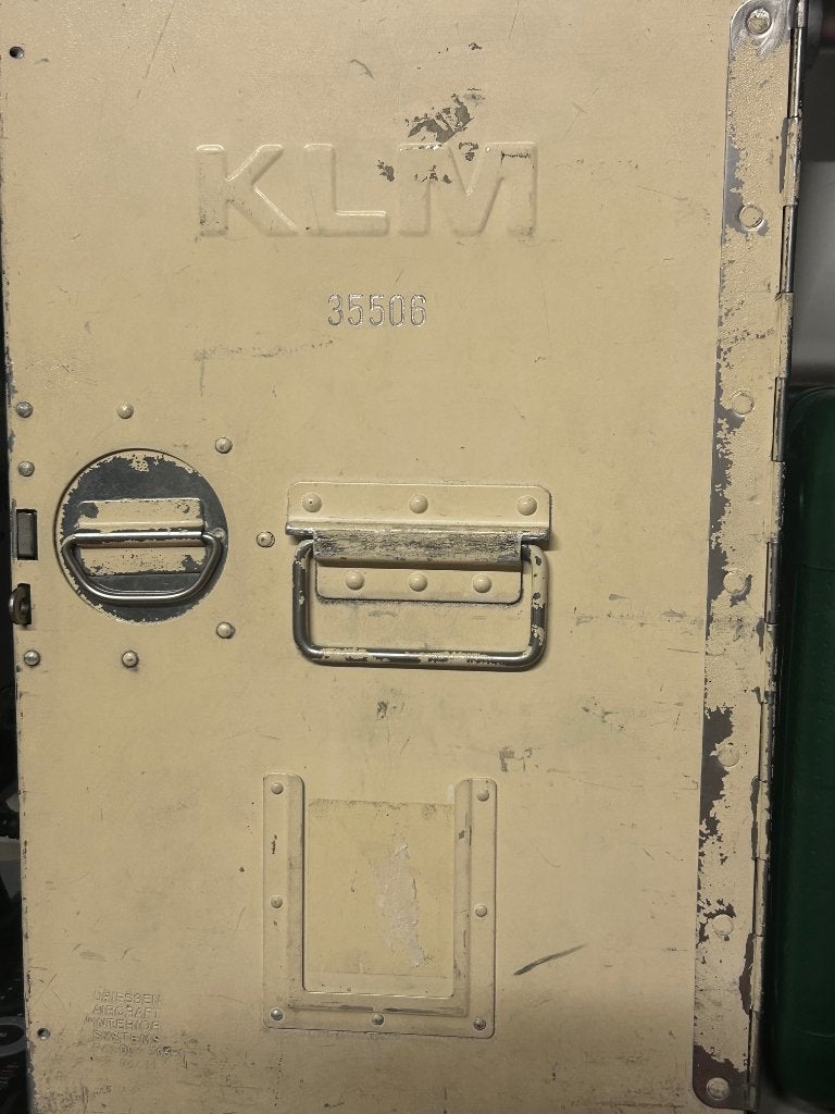 Flight case KLM, Ophalen of Verzenden, Gebruikt, Gebruiksvoorwerp