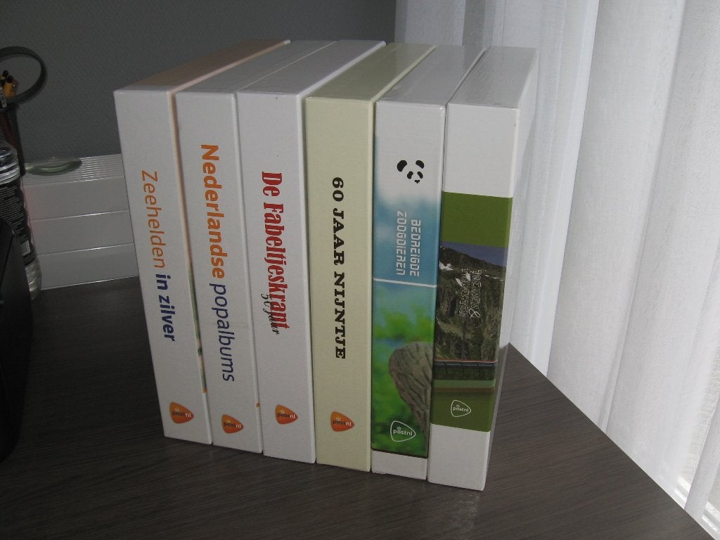 6 Verzamelalbums van PostNL. Leeg, geen zegels., Postzegels en Munten, Ophalen of Verzenden, Verzamelalbum
