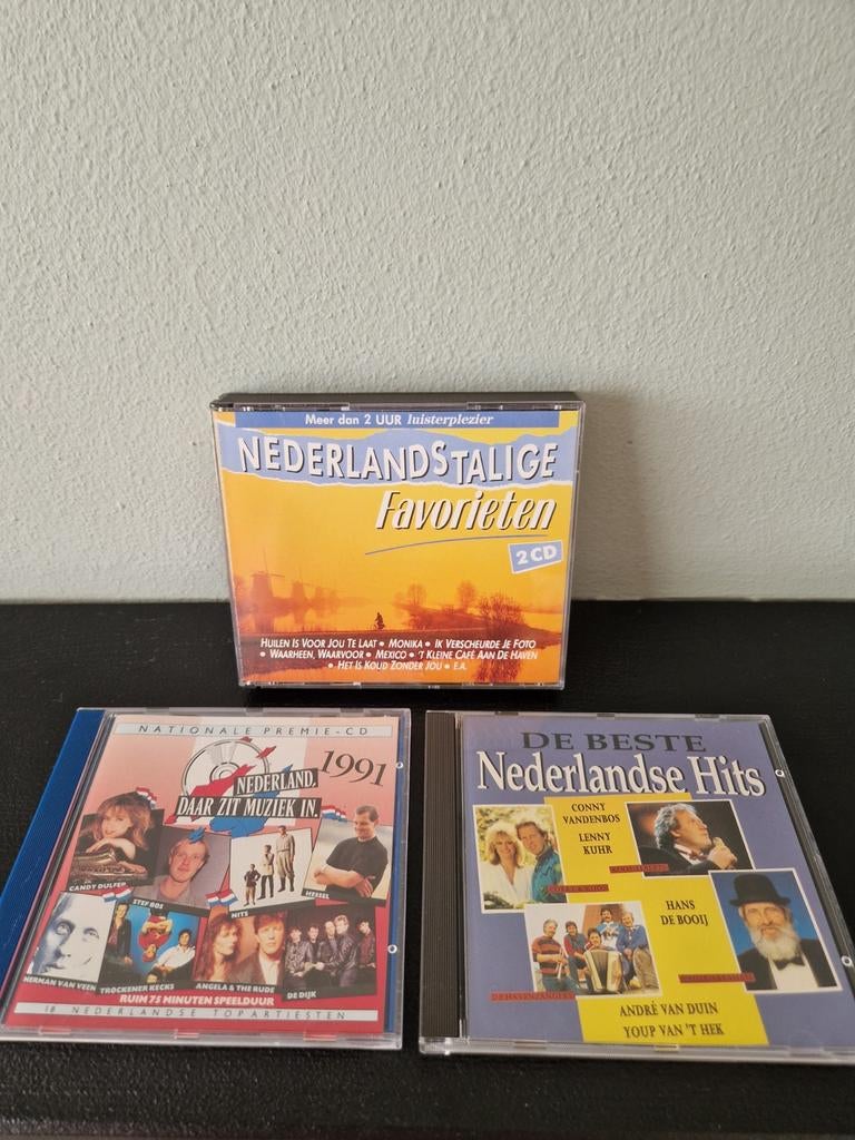Nederlandstalige Favorieten & Hits CD's (3 stuks), Ophalen of Verzenden, Gebruikt, Levenslied of Smartlap, Boxset