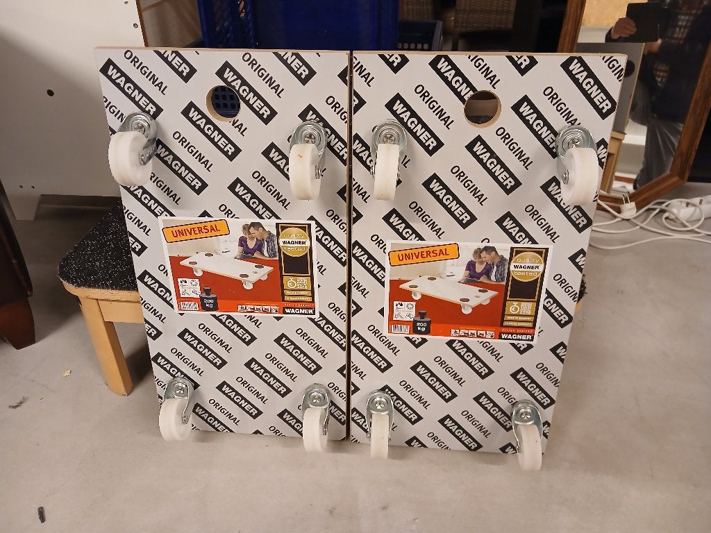meubelhondje 2x, 100 liter of meer, Ophalen, Gebruikt, Overige typen
