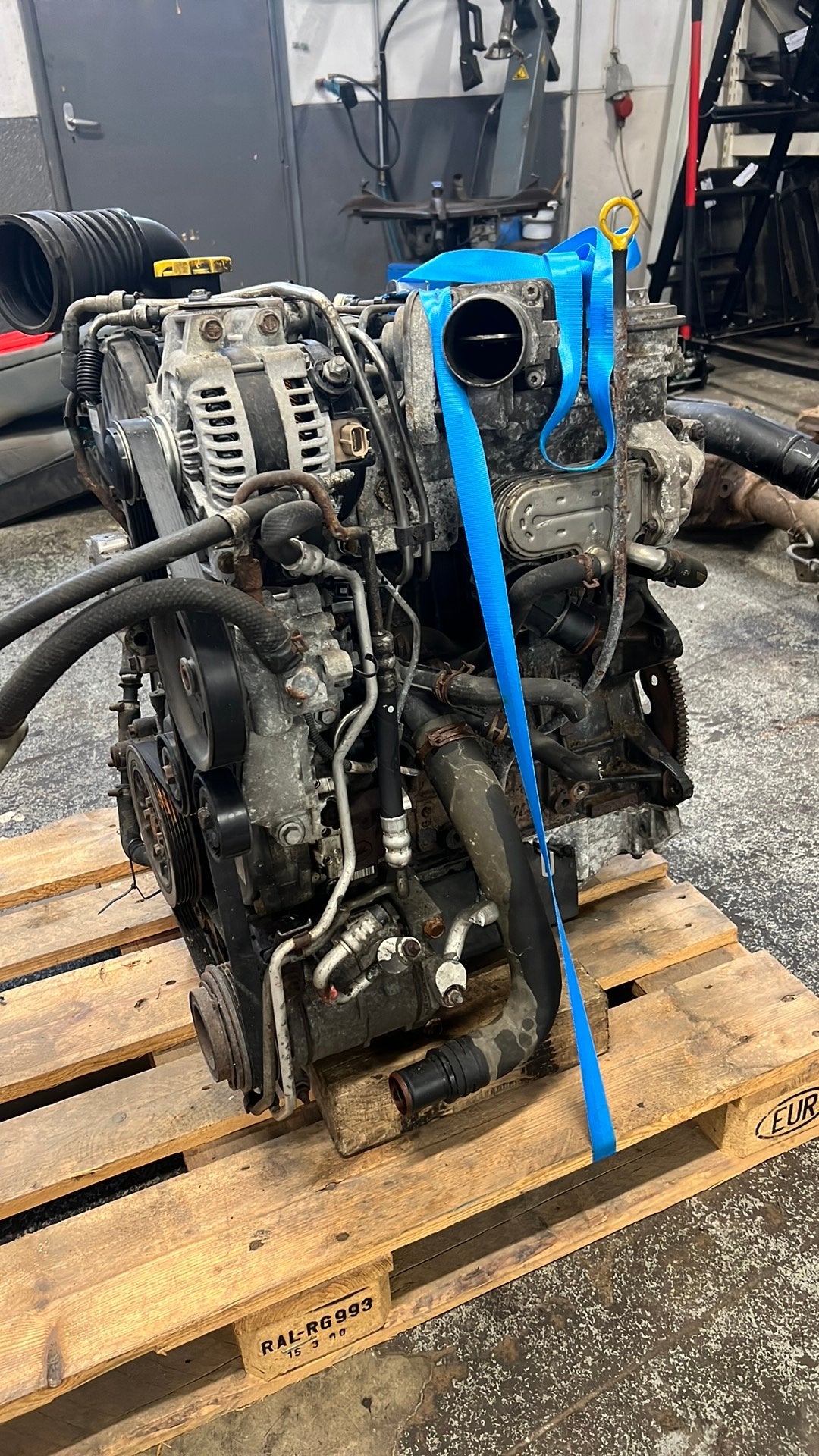 Chrysler grand voyager 2.8CRD motor 2009, Gebruikt, ., Chrysler, Ophalen of Verzenden
