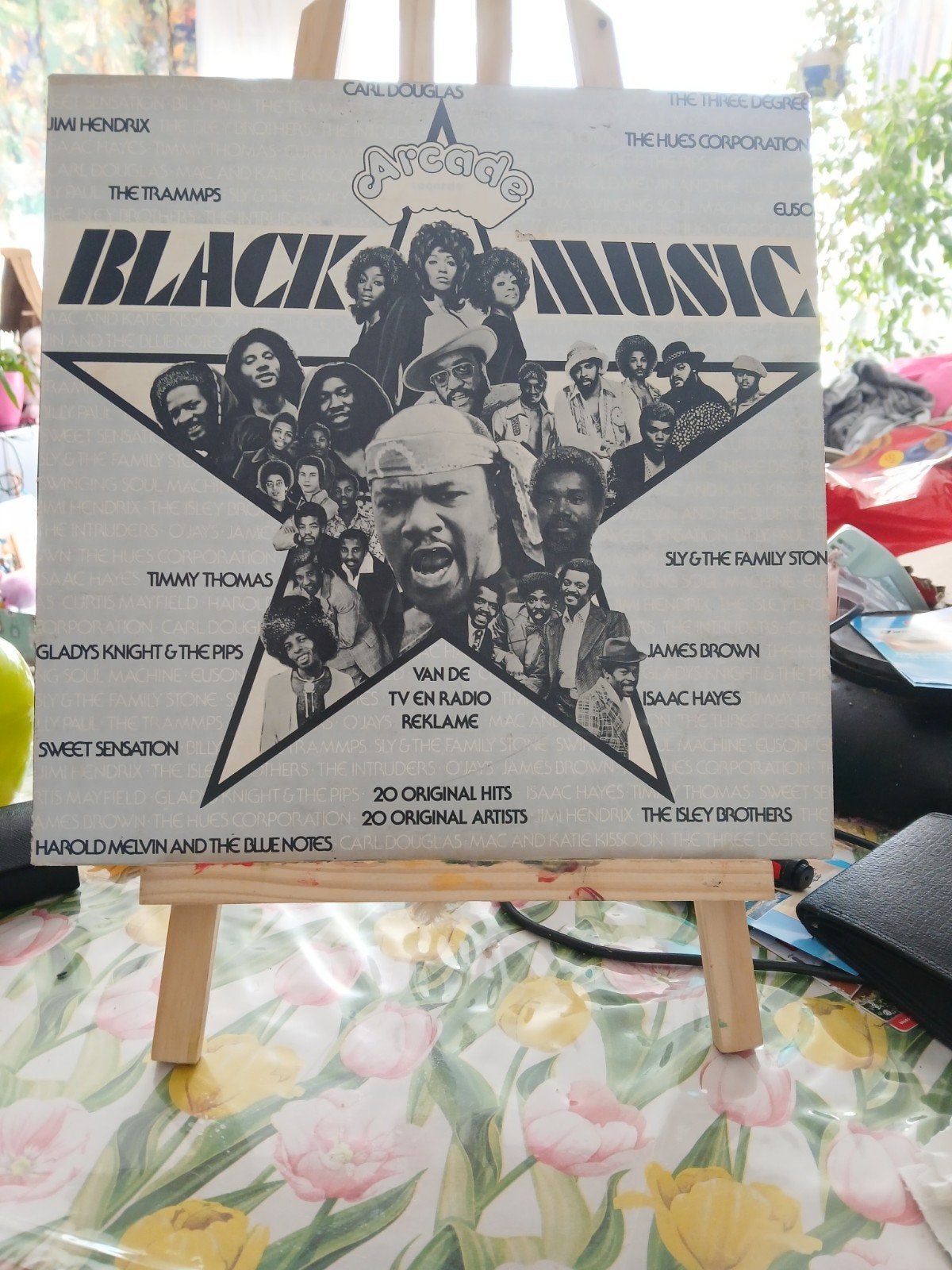 Arcade Black Music LP - Diverse Artiesten (Jimi Hendrix), LP, Gebruikt, Overige genres, Ophalen of Verzenden