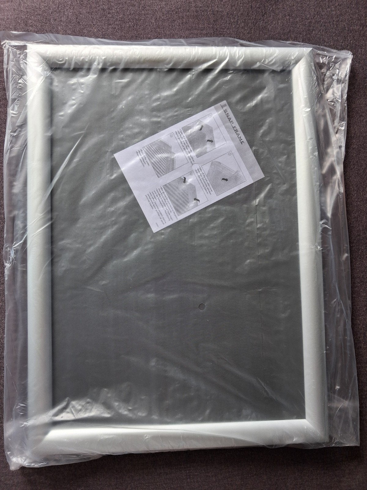 Nieuwe zilverkleurige kliklijst A3 formaat 40pcs, Clicklijst, Verwisselbare inhoud, Nieuw, Ophalen of Verzenden
