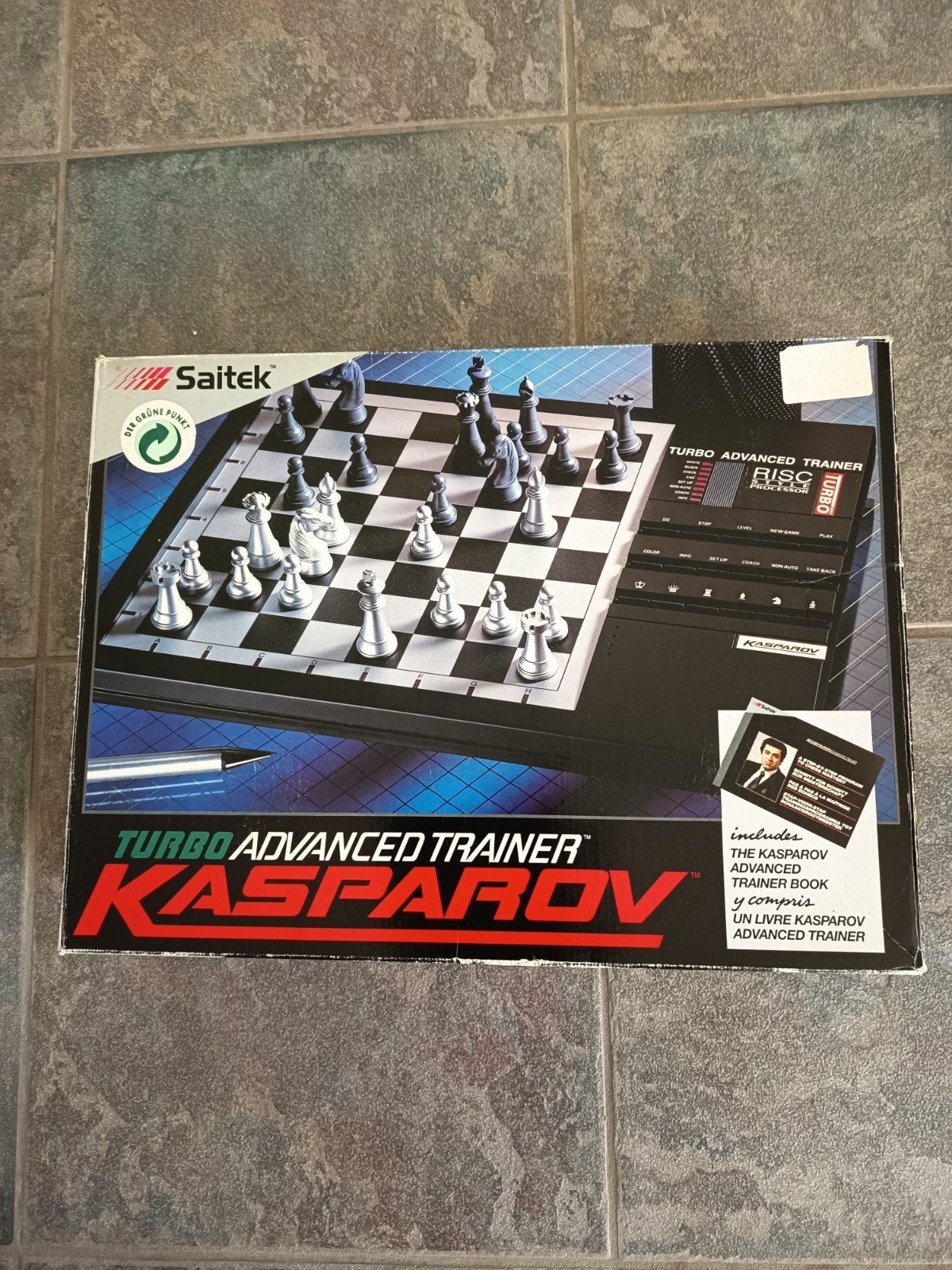 Kasparov Turbo Advanced Trainer Schaakcomputer - Uitstekend, Een of twee spelers, Ophalen, Zo goed als nieuw, Saitek