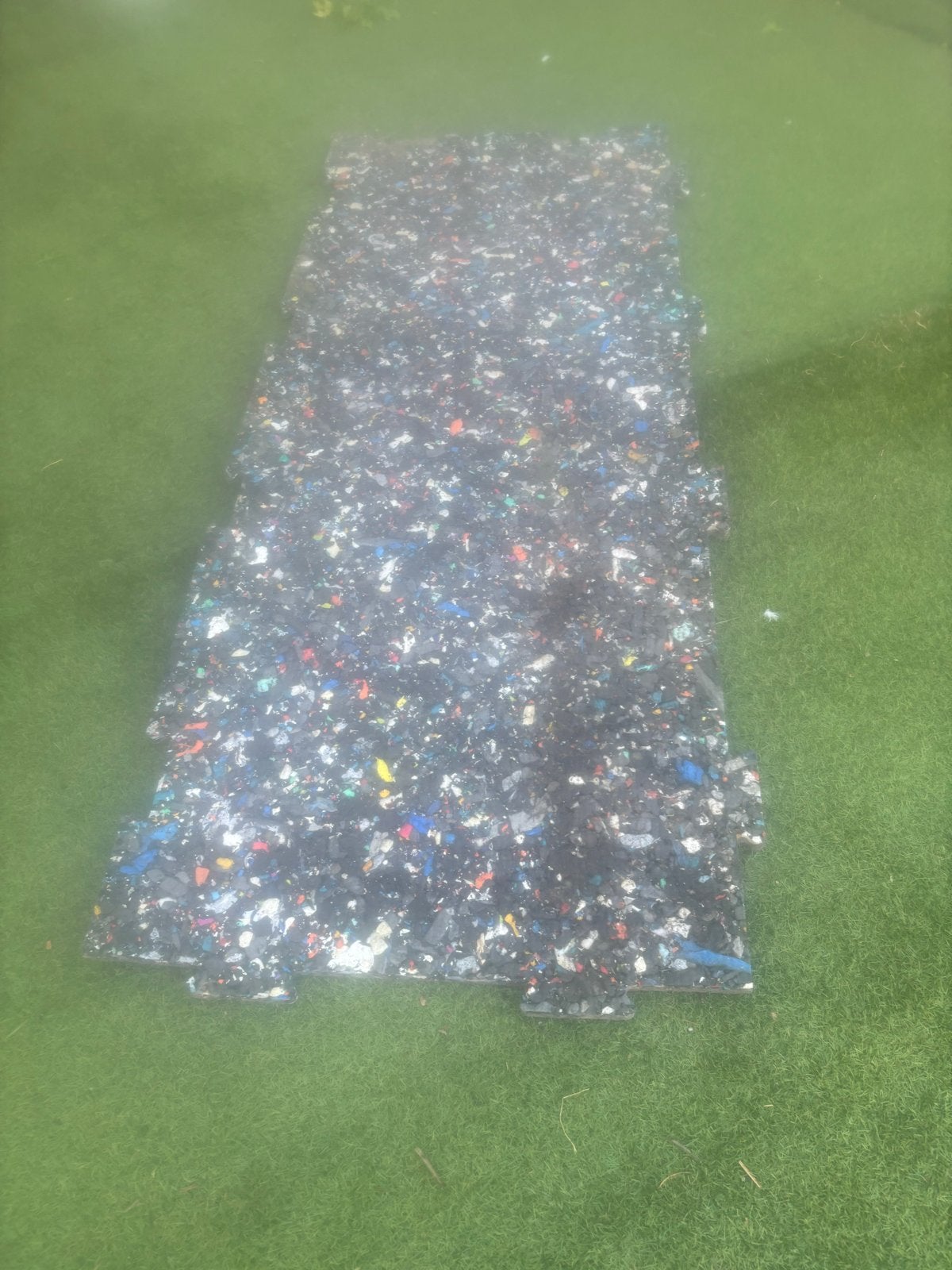 Onderplaten voor onder kunstgras., Ophalen, Gebruikt