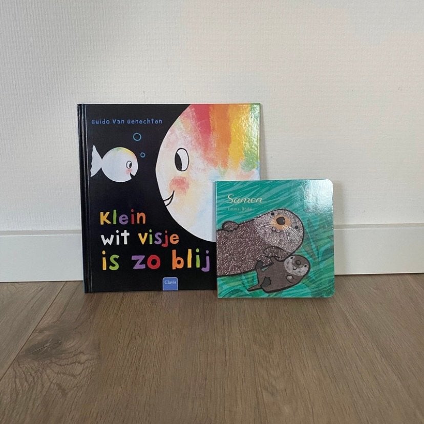 NIEUW - voorleesboeken - Klein wit visje is zo blij + Samen, Ophalen of Verzenden, Nieuw