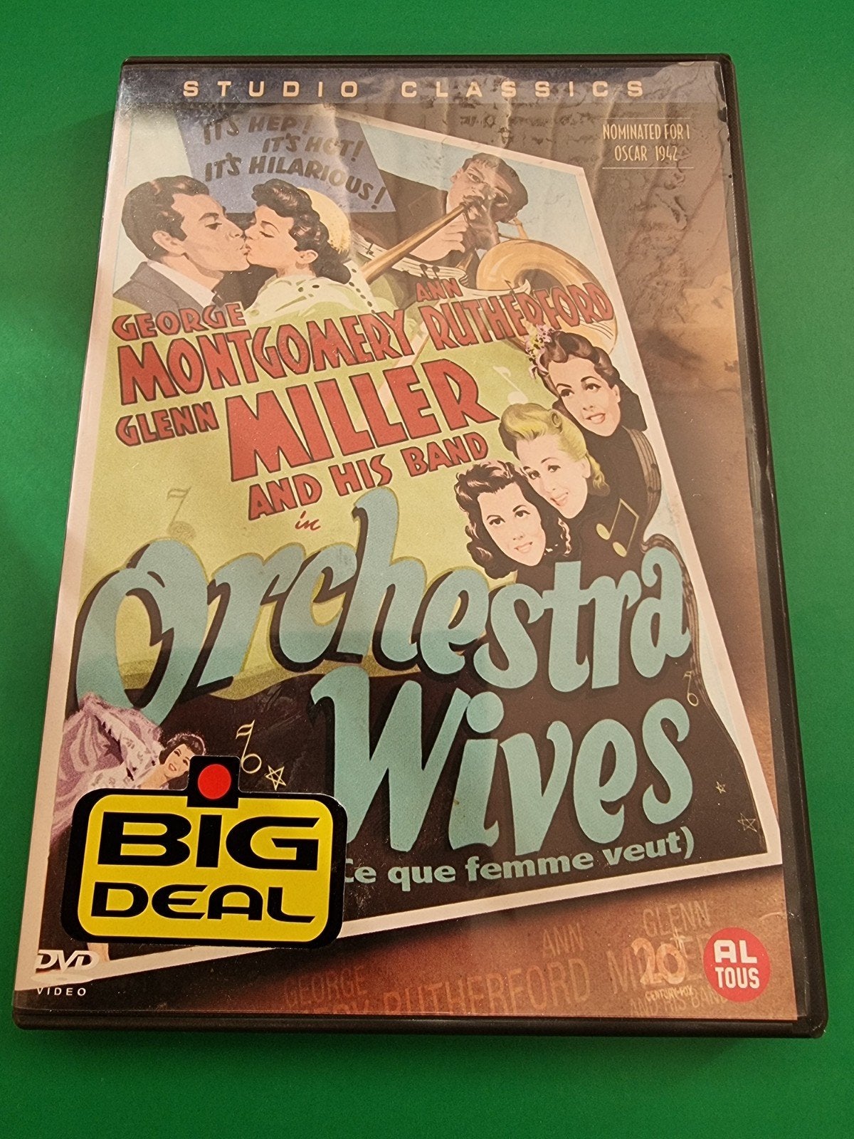 Orchestra Wives DVD - Zo goed als nieuw, Cd's en Dvd's, Dvd's | Overige Dvd's, Zo goed als nieuw, Alle leeftijden, Engels, Nederlands