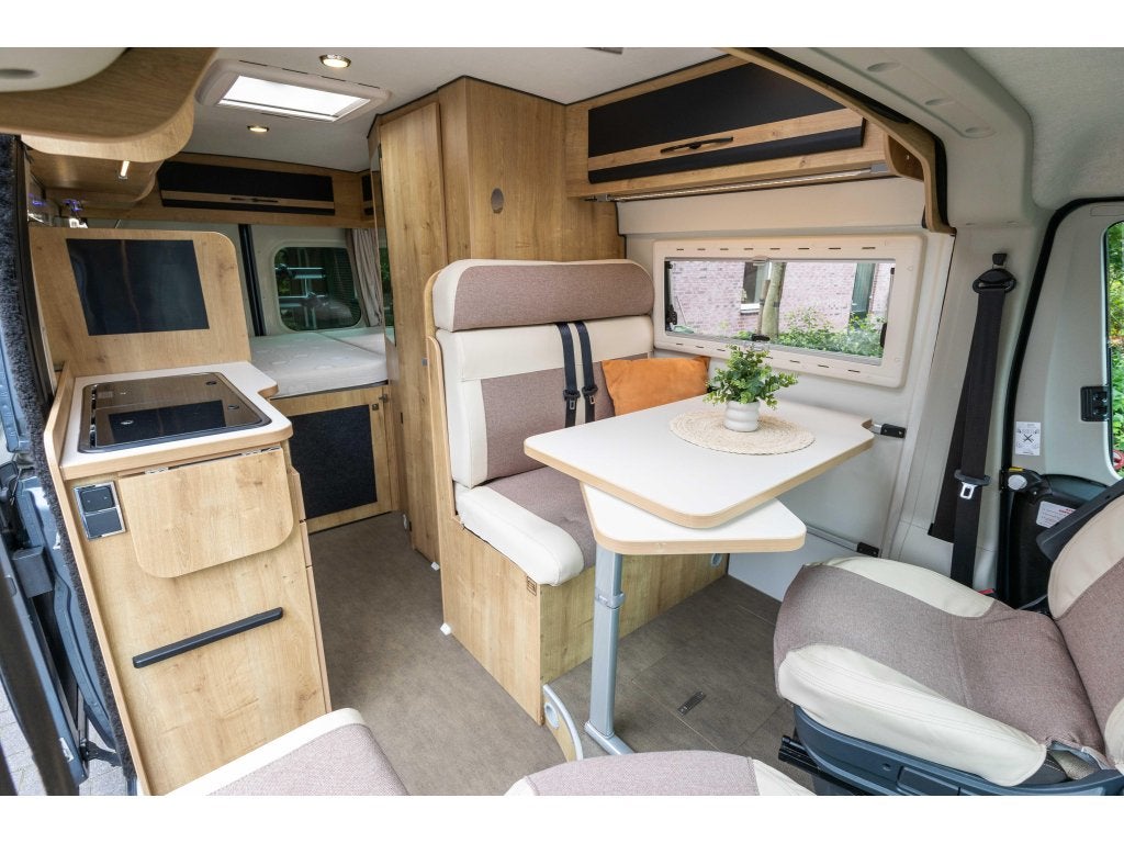 Karmann Dexter 580 | 2017 | EURO6 | 6M | Off Grid, Buscamper of Camperbus, Ringverwarming, Fiat, Luifel