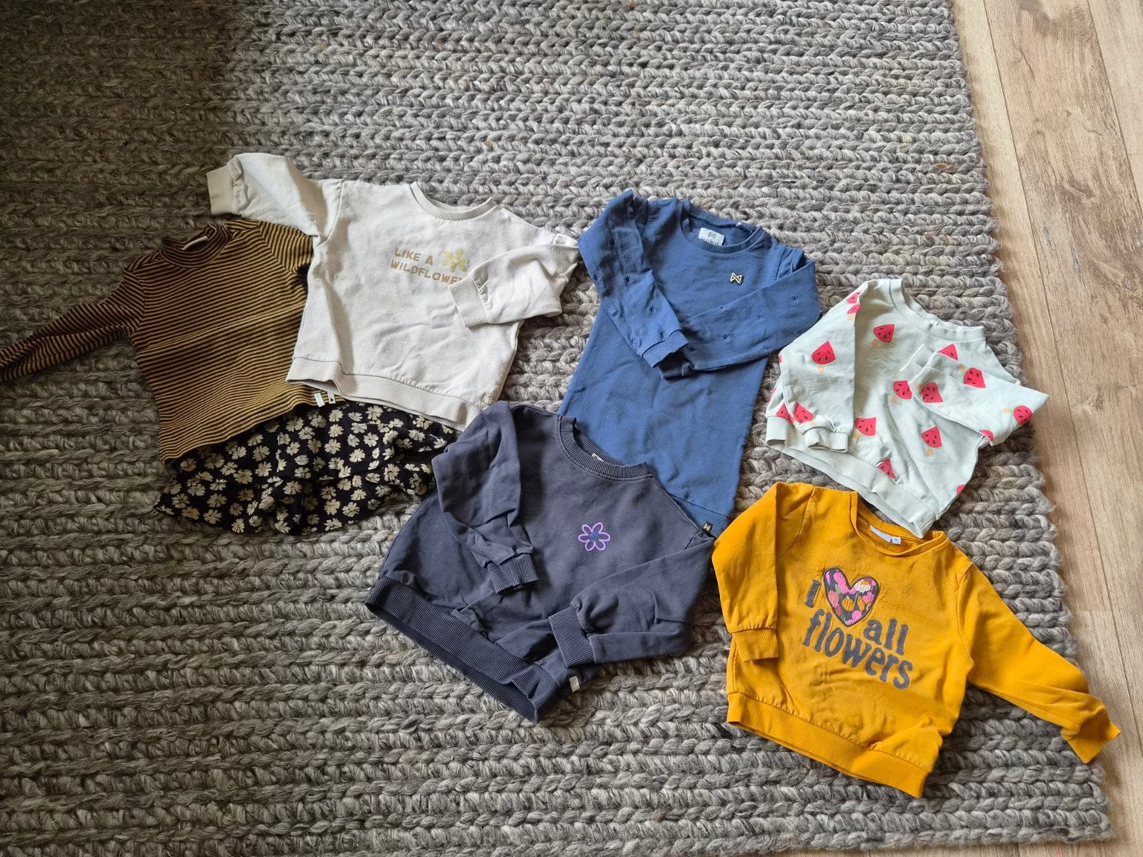Pakket kleding meisje mt92, Ophalen of Verzenden, Zo goed als nieuw, Maat 92