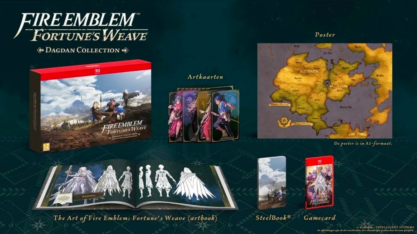 Fire Emblem Fortune's Weave Dagdan Edition Switch 2, Ophalen of Verzenden