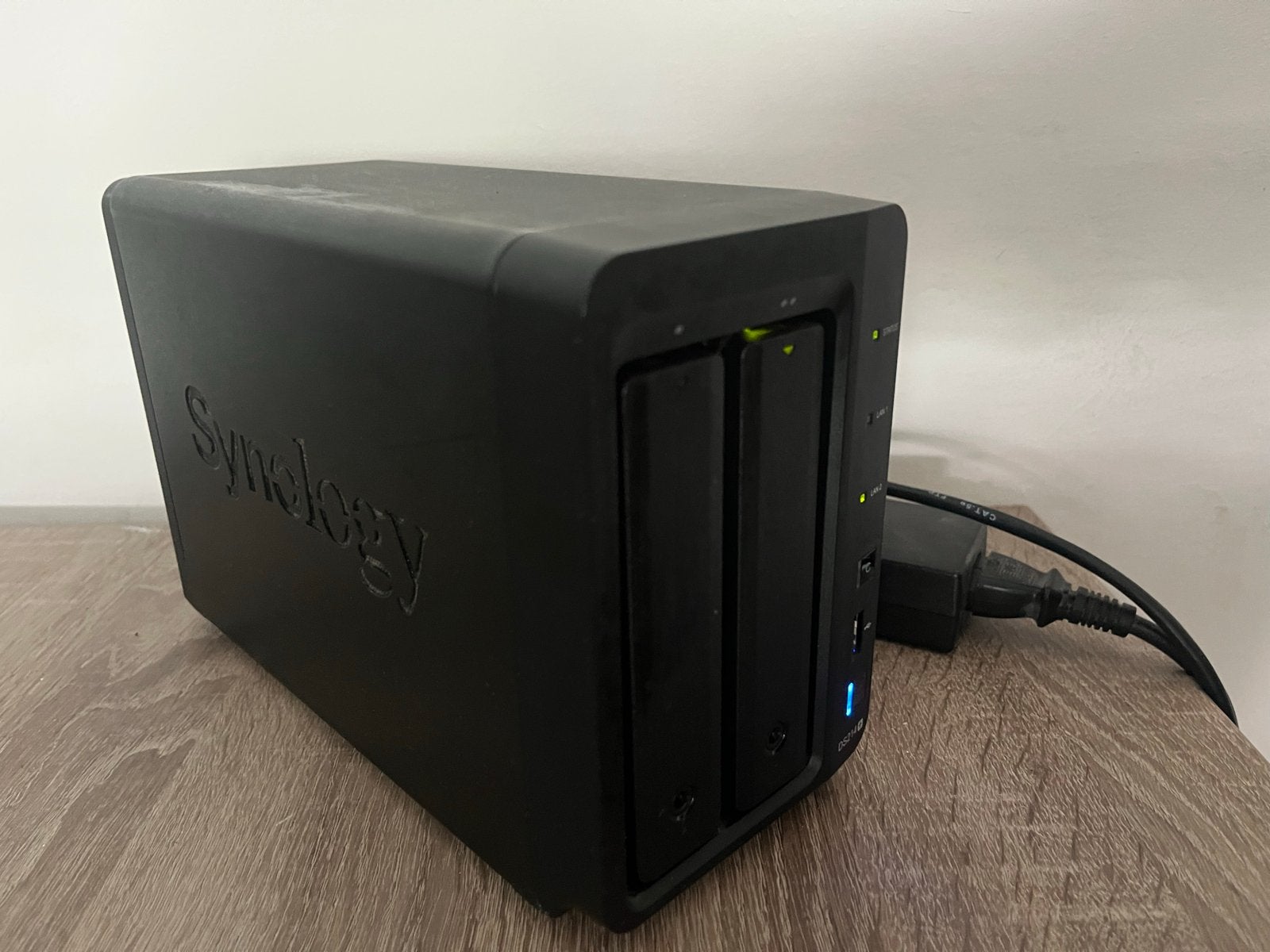 Synology DS214+ NAS met 2x 2TB HDD's en originele doos, Computers en Software, NAS, Ophalen, Gebruikt
