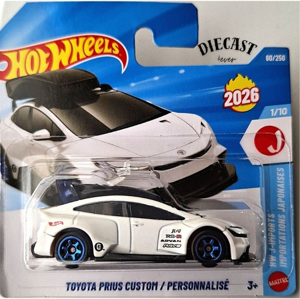 Hot Wheels Toyota Prius Custom ( versie met dakkoffer ), Ophalen, Nieuw, Auto