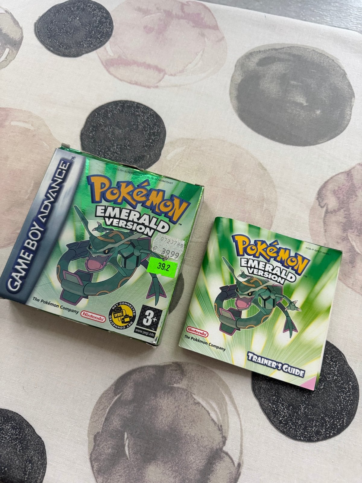 Pokemon Emerald doosje + boekje (Game Boy Advance), Spelcomputers en Games, Games | Overige, Gebruikt, Verzenden, 1 speler, Role Playing Game (Rpg)
