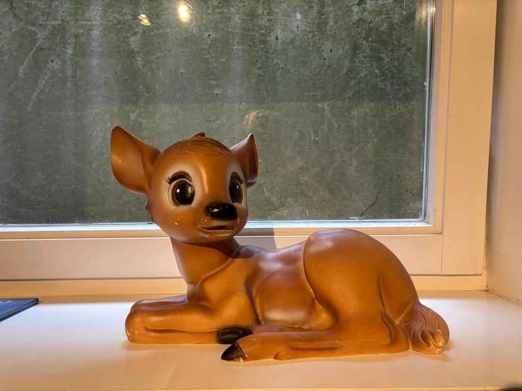 Vintage Bambi Heico lamp 40cm, Kinderen en Baby's, Kinderkamer | Inrichting en Decoratie, Ophalen of Verzenden, Gebruikt, Lamp