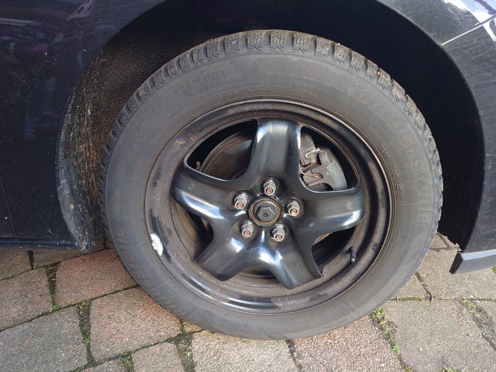 Stalen velgen met banden Opel Astra K, Ophalen, Gebruikt, Opel