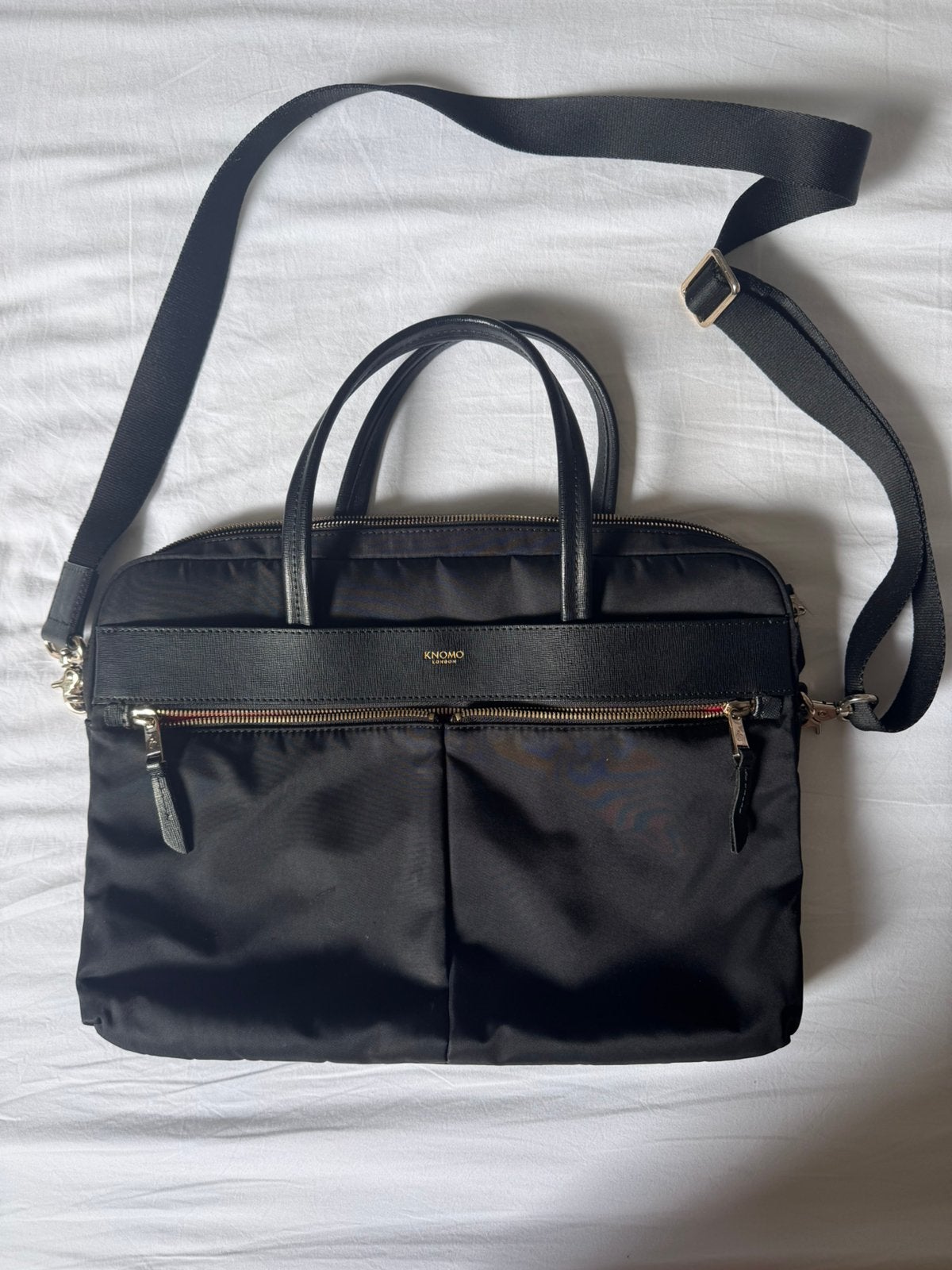 Knomo Hanover laptop tas, Computers en Software, Laptoptassen, Ophalen of Verzenden, 14 inch, Zo goed als nieuw, Laptophoes